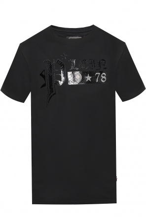 T-shirt with a printed logo, zdjęcie 1 T-shirt with a printed logo od Philipp Plein
